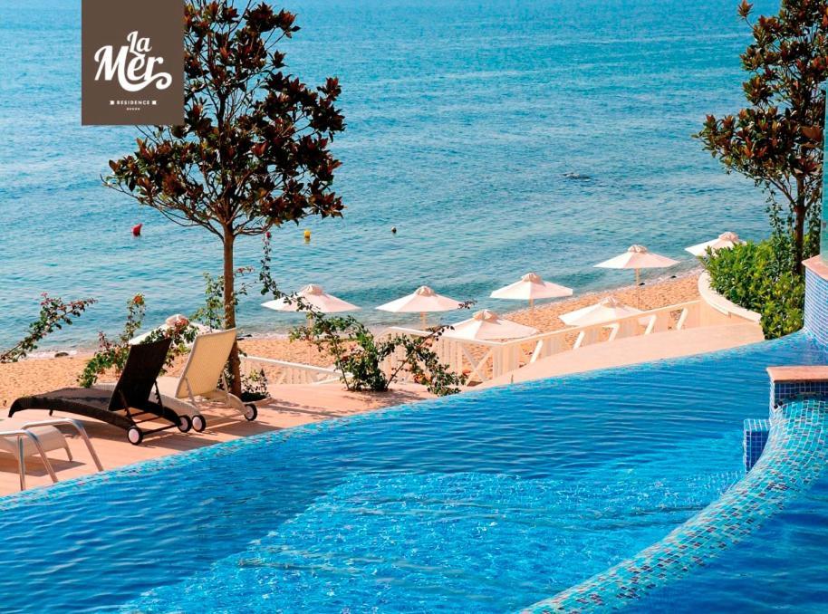 La Mer Residence Golden Sands Bagian luar foto
