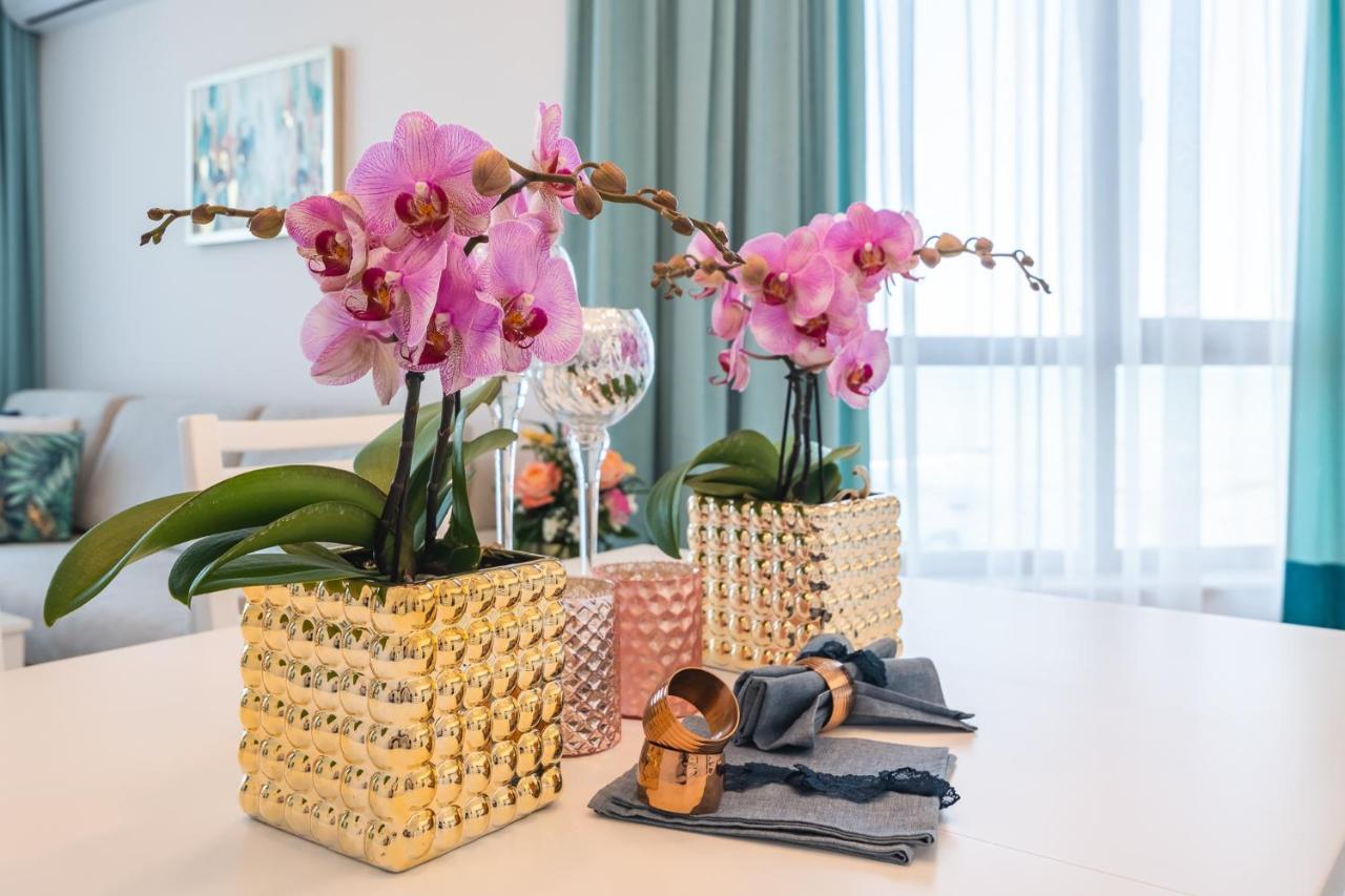 La Mer Residence Golden Sands Bagian luar foto