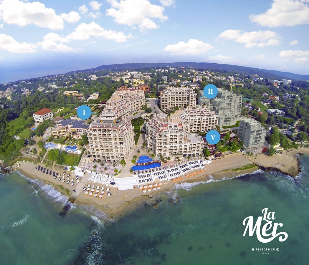 La Mer Residence Golden Sands Bagian luar foto
